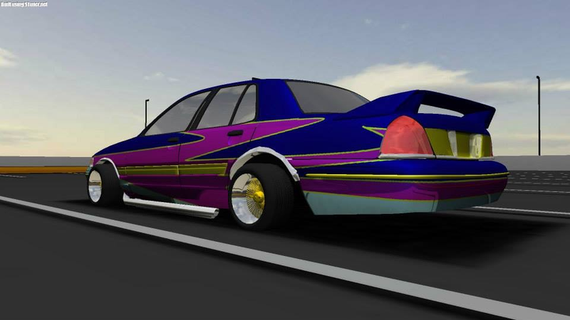 Paint job designed in MS Paint